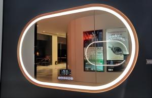Best 24W 36W 45W 4200K Modern Oval LED Lighted Mirror OEM ODM wholesale