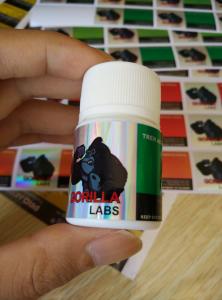 Best Glossy Lamination 10ml test vial Bottle Labels wholesale