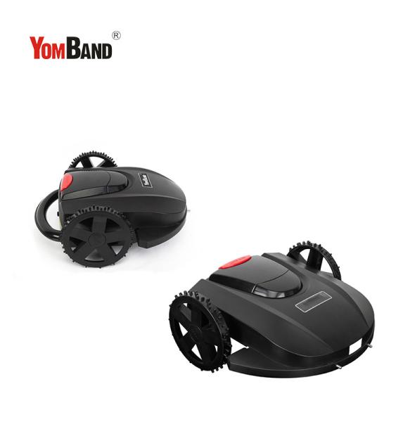 Cheap Small Remote Control Lawn Mower With Rain Sensor , Wireless Robot Grass Mower for sale