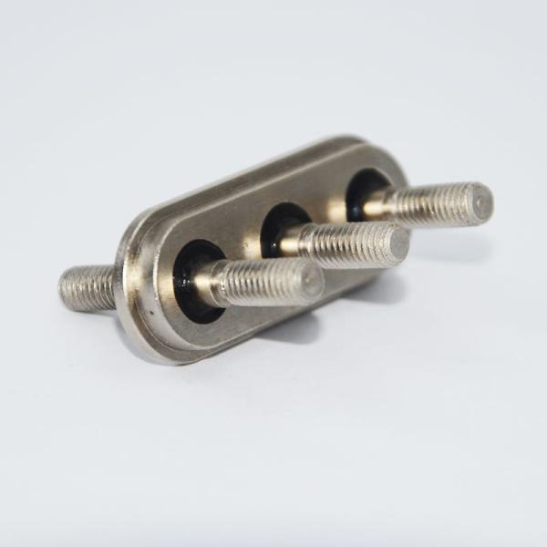 30A Hermetic Hermetic Electrical Vehicle Connectors 4J28 Nickel Plated Custom