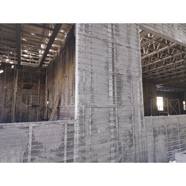 Close-up view of Rib Lath Formwork Support Mesh
