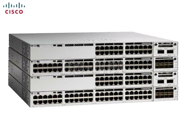 Cheap Cisco Network Switch C9300-24S-E Cisco Gigabit Switch 9300 24-Port 1G SFP Uplinks Network Switch PWR-C1-715WAC-P Power for sale
