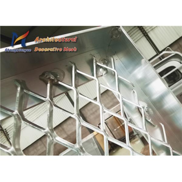 Stretch Aluminum Expanded Metal Mesh Architectural 1.5mm 1m