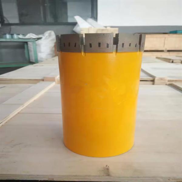 Aq Bq Nq Hq Pq Impregnated Diamond Casing Shoe For Rock Drilling