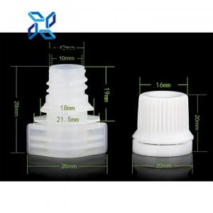China Eco-Friendly Big Size Plastic Spout Cap Easy Open For Stand Up Pouch Food Package on sale