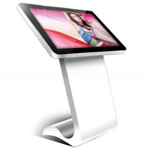 China floor stand 24 inch LED self-service terminal AD information checking interactive kiosk with mini PC on sale