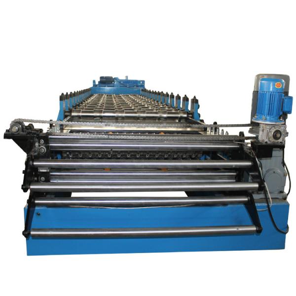 Auto Double Deck Sheet Metal Forming Machine 8 - 15m/Min