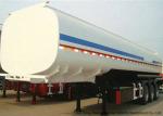 Tri Axl Crude Oil Fuel Petrol Oil Tank Semi Trailer 45m3 Fuel Tank Carrier