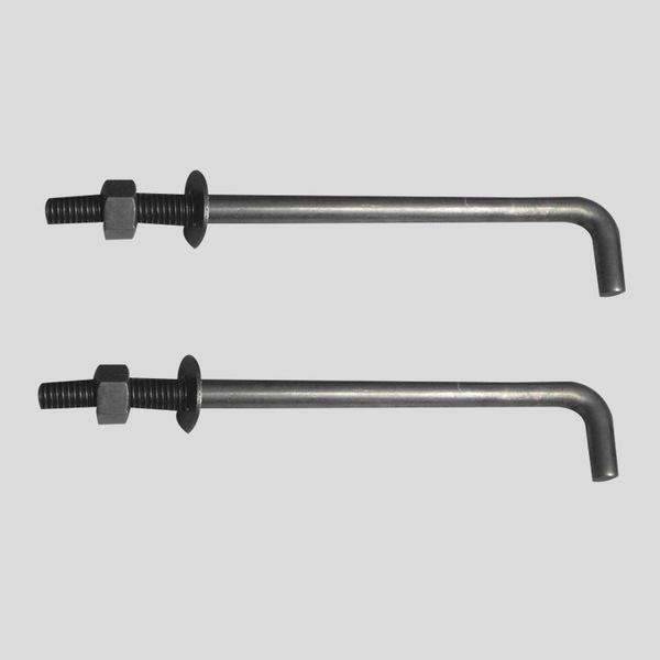 Hardware Foundation Anchor Bolts M16 T Type / J Type For Concrete Mining Industry