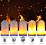 LED Flame Bulb 5W flame bulb table LED flicker flame candle light bulb warm