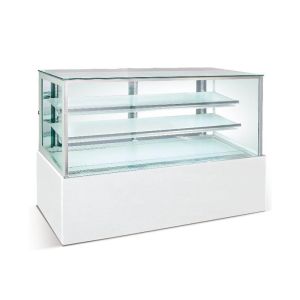 Large Capacity Upright Cake Display Chiller Pastry Cooler Showcase 540w