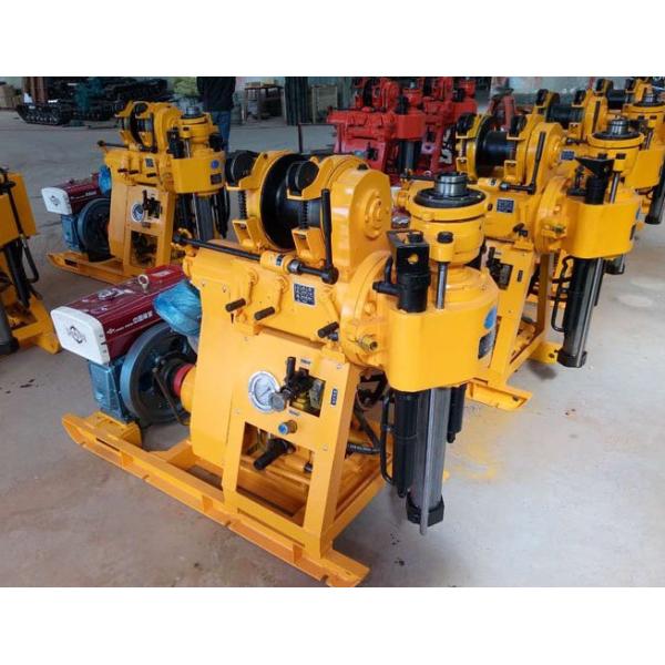 150 Meters Depth 380v Hydraulic Borewell Machine Diesel Engine Xy-1a
