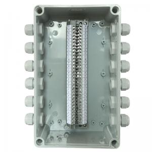 Best Electrical Enclosure Conduit Junction Box 250*150*200mm with UK2.5B Din Rail Terminal Blocks wholesale