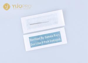 Best 1 Round Liner Permanent Makeup Needles , Disposable Merlin Tattoo Needles Sterile wholesale
