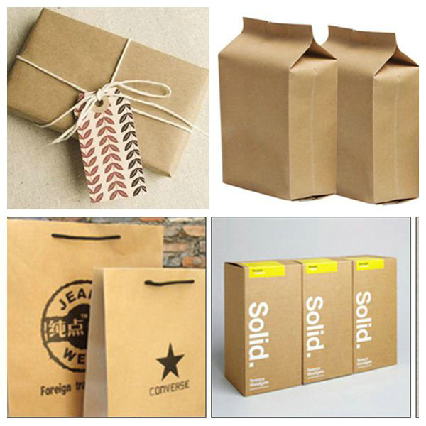 A4 Size 80g 120g Smoothness Brown Kraft Paper For Drawing Art Notebook
