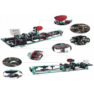 Durable Fencing Wire Manufacturing Machine , High Standard Barbed Wire Machine