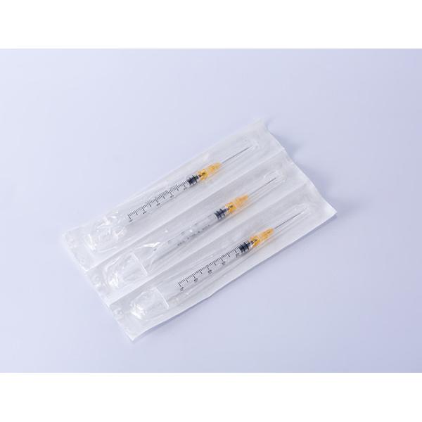 Sterile Disposable 1ml Vaccine Syringe With Needle 2ml 3ml 5ml 10ml 20ml