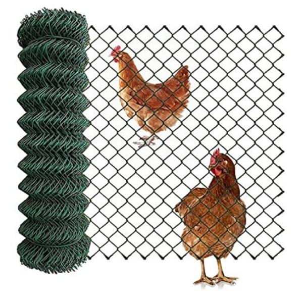 Manufacturers Direct Sale Galvanized Cyclone Fencing Easily Diamond Mesh Cyclone