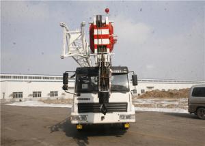 China 199KW Power Hydraulic Lorry Crane with Telescopic Crane 25 Ton Lift Capacity on sale