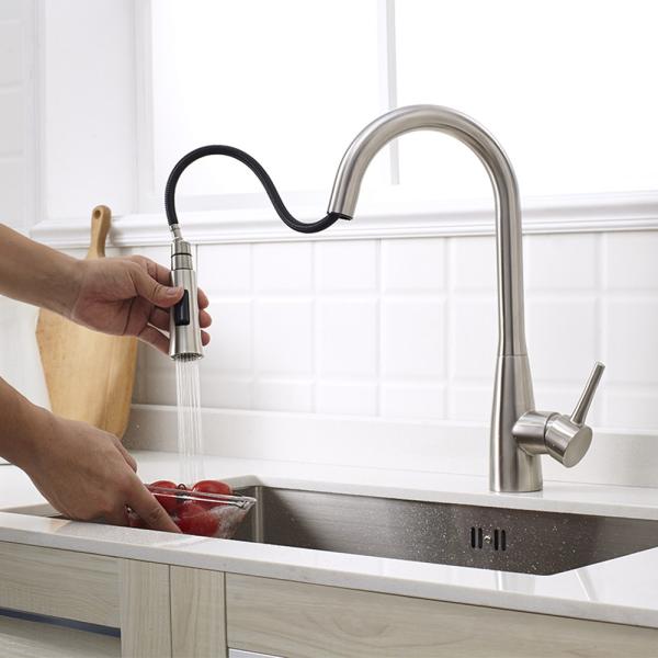 Kitchen Faucet Aerator Water Saving 360 Degree Rotating Sprayer Faucet Solid Steel 304/316 Material