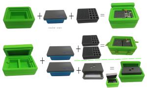 Best Benchtop Ice Free Cooler Low Temperature For DNA and RNA Virus Experiments Adapt To Multiple Modules wholesale