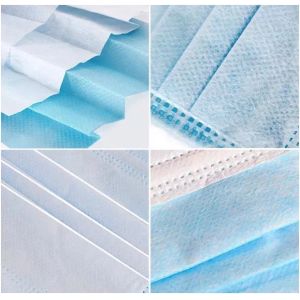 Hypoallergenic Medical Protective Mask High Bacterial Particle Filtration