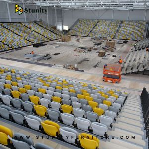 OEM STUNITY Retractable Bleacher For Indoor Stadium Center