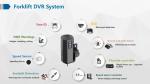 Smart AI Forklift Solution with Resolution 4G WiFi G-Sensor MDVR DMS and