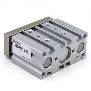 Best MGPM16-10 Guide Rod Pneumatic Cylinder , MGP SMC Compact Guided Cylinder wholesale