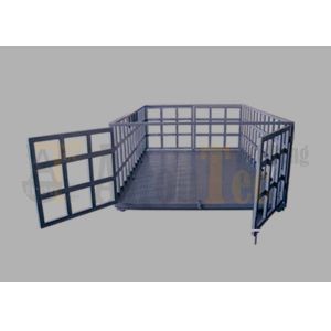 Simple Barrier Structure Livestock Weighing Scales / Cattle Weighing Scales