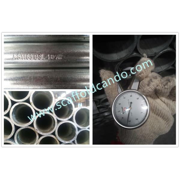 Best price and quality painted galvanized scaffolding steel pipe, GI tube for construction project BS 1139, 48.3*6000mmL