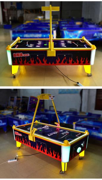 ODM Table Arcade Game Machines Air Hockey Pucks Pool 200w