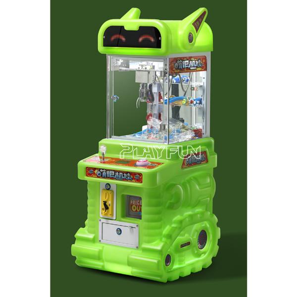 Playfun Factory Directly Price Super Man Mini Commercial Small Doll Coin Operated Toy Crane Claw Machine for Mexican Market