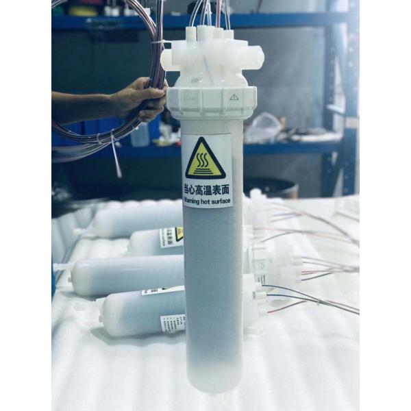 200V To 600V Ultrapure Inline Fluid Heater PVDF Electric Chemical Heaters