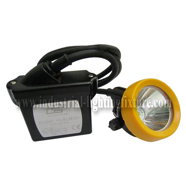 Portable LED Miners Head Lamp 3.7V KL5LM , CE LED Mining Lights IP67