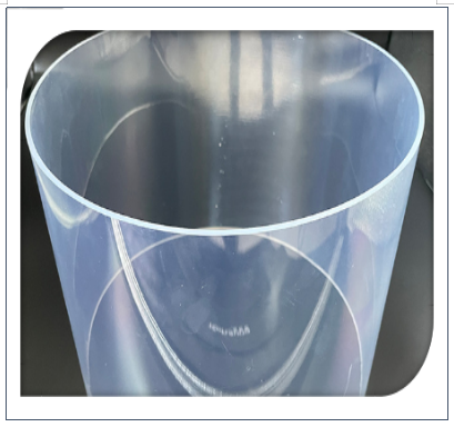 Strong stretch thick transparent conveyor belt