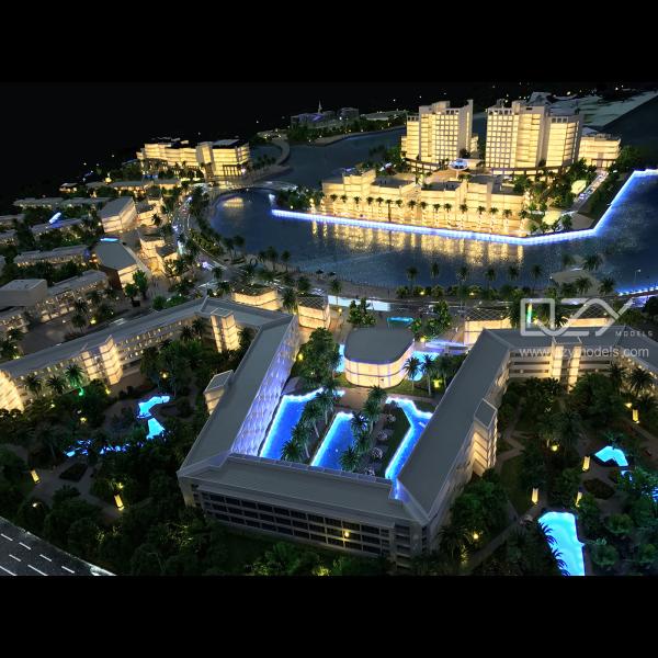 Block Architect Model Makers Country Garden 1/150 Aluminium Acrylic