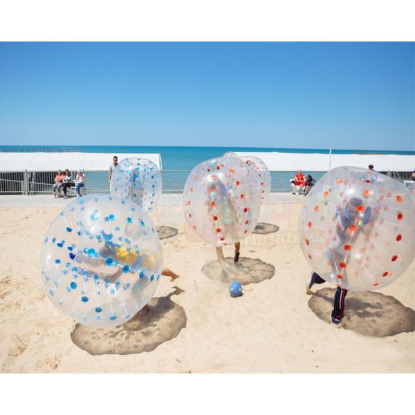 TPU Inflatable Zorb Ball Interactive Bumper Bubble Soccer Football