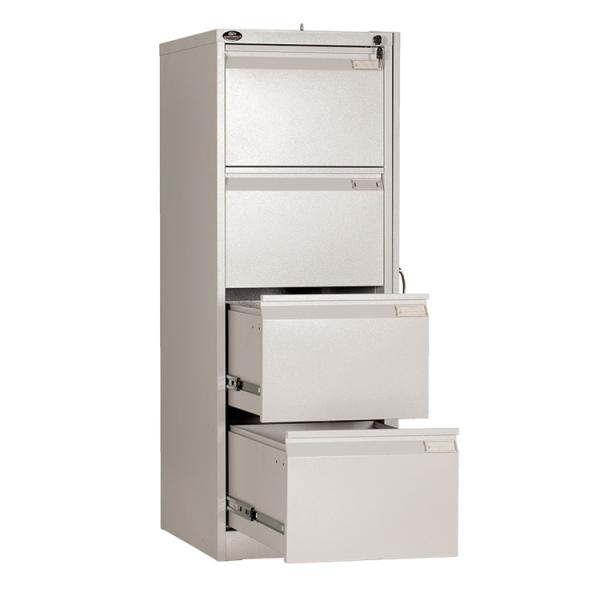 Home Library Key Lock Electrostatic 0.6mm Steel Filing Cabinet