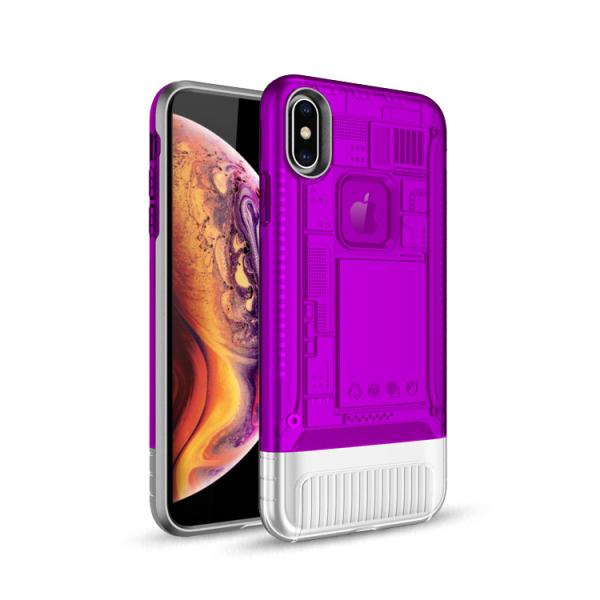 Color Transparent Polar Light PC TPU Protective Case Back Cover For Oppo A3S/A5 A71 A83 F7 F5 F9 A39/A57