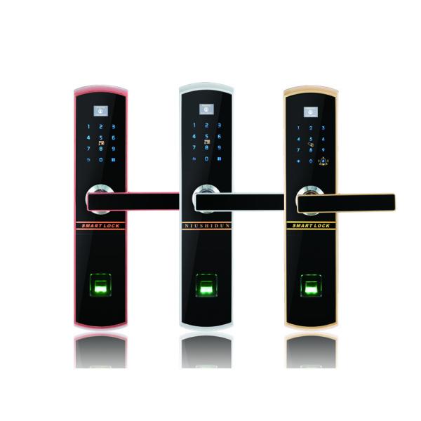Anti Theft Fingerprint Password Door Lock With Screen