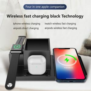 Best 4-In-1 Multifunctional Wireless Charger 15W Fast Magnetic Charger Stand With Pen Holder wholesale