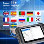 XTOOL D9 Automotive Scan Tool Topology Map Bi-Directional Control ECU Coding