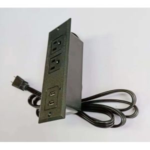 Multi - Function Bed Furniture USB Charger Socket / Office Desk Sockets