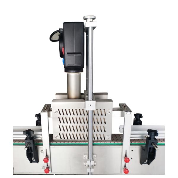 Small Heat Tunnel with Heat Gun for Bottle Cap and Neck Sealing