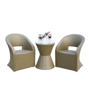 SGS Round Rattan Side Table