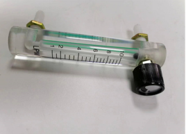 Transparent Glass Oxygen Rotameter with Regulating Valve for Oxygen Flow Measurement
