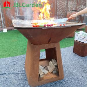 Best ISO9001 D1000mm Commercial Charcoal Bbq Grill Smoker Customized wholesale