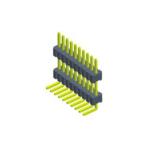 Industrial PCB Header Connector , Single Row Header Connector Signal Transmissio