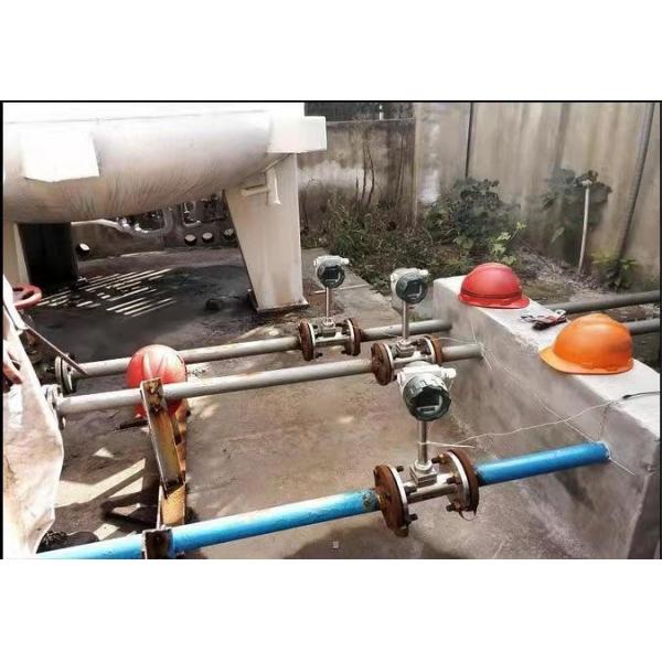 Gas Vortex Flow Meter Accuracy Protection Grade Ip65 Liquid Vapor Measurement